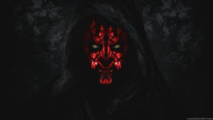 Darth Maul In 2d Graphics Wallpaper