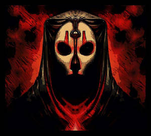 Darth Nihilus Digital Drawing Wallpaper