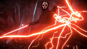 Darth Nihilus Red Lightning Power Wallpaper