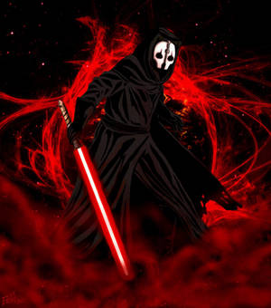 Darth Nihilus Red Poster Wallpaper