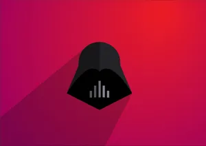 Darth Vader 4k Minimalist Vector Art Wallpaper