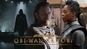 Darth Vader, Obi-wan Kenobi, And Reva Wallpaper