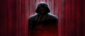 Darth Vader Red Backdrop Ultra Wide Wallpaper