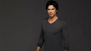 Dashing Damon Salvatore Wallpaper