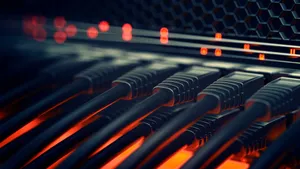 Data Transfer Ethernet Cables Wallpaper