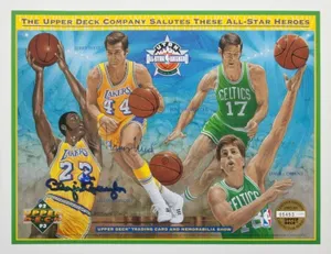 Dave Cowens With Other All-star Heroes Fanart Wallpaper