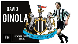 David Ginola Newcastle United Fc 1995 Wallpaper