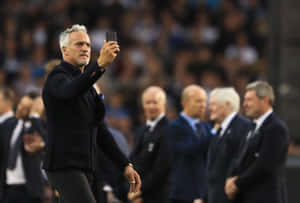 David Ginola Seflie Candid Photography Wallpaper