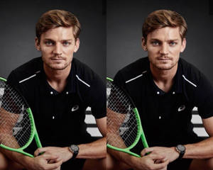 David Goffin Collage Wallpaper