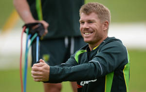 David Warner Clapping Wallpaper