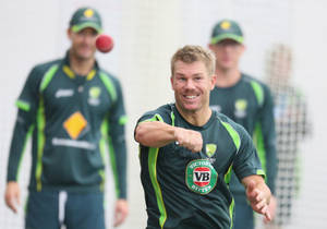 David Warner Green Uniform Wallpaper