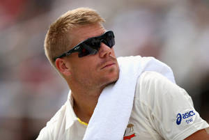 David Warner In Sunglasses Wallpaper