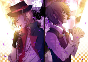 Dazai Osamu And Chuuya Nakahara Fanart Wallpaper