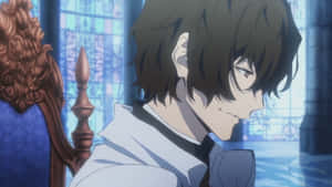 Dazai Osamu Side Profile Bungo Stray Dogs Wallpaper