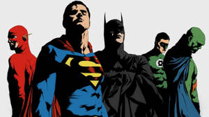 Dc Superheroes Digital Art Wallpaper