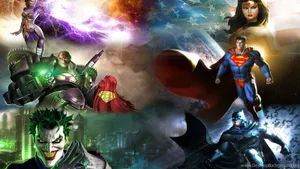 Dc Universe Online Superheroes Versus Supervillains Fanart Wallpaper