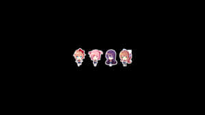 Ddlc Girls Miniature Young Version Wallpaper