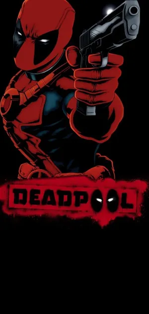 Deadpool Artwork Punch Hole 4k Wallpaper