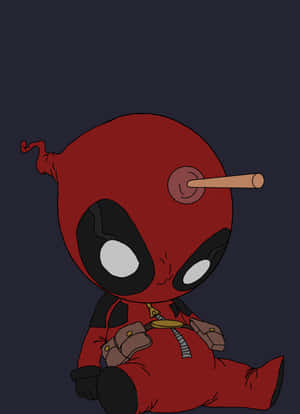 Deadpool Logo 1392 X 1922 Wallpaper