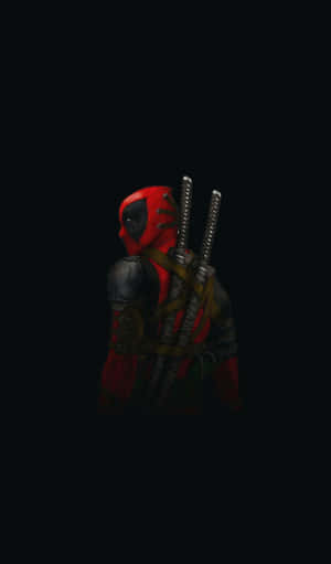 Deadpool Logo 1504 X 2560 Wallpaper