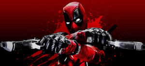 Deadpool Logo 3826 X 1750 Wallpaper