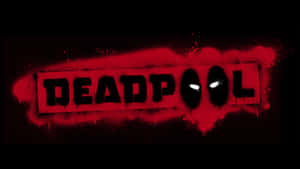 Deadpool Logo Spray Paint Stencil Wallpaper