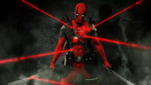 Deadpool The Merc With A Mouth - Marvel's Wisecracking Action Hero Wallpaper