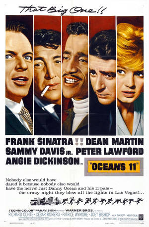 Dean Martin Ocean's 11 Poster Wallpaper