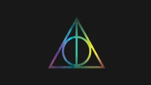 Deathly Hollows Logo Harry Potter Laptop Wallpaper