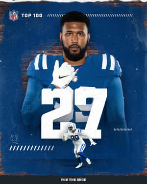 Deforest Buckner Indianapolis Football Poster Wallpaper