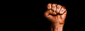 Defying Racism - Single Raised Fist Wallpaper