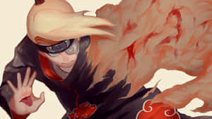 Deidara Smoke Using Powers Wallpaper