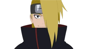 Deidara Unleashes Explosive Ninjutsu. Wallpaper