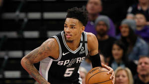 Dejounte Murray American Basketball Player Wallpaper