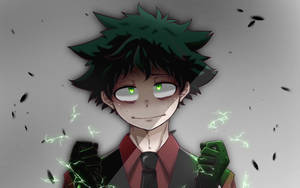 Deku Cute Fanart Wallpaper