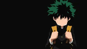 Deku My Hero Academia Anime Vector Art Wallpaper