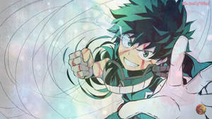 Deku Takes On A New Challenge Wallpaper