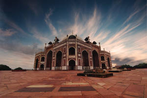 Delhi Humayun's Tomb Architecture Wallpaper