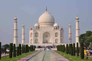 Delhi Taj Mahal Mausoleum Wallpaper