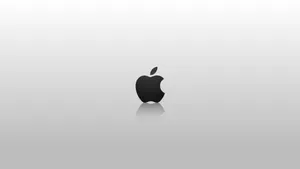 Deliberate Simplicity Of The Apple Logo Wallpaper