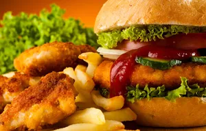 Deliciously Crispy Homemade Chicken Nuggets Wallpaper