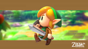 Delightful Toon Link Wallpaper