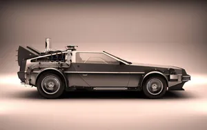 Delorean 4k 2560 X 1600 Wallpaper