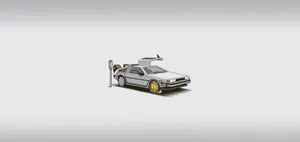 Delorean 4k 4000 X 1900 Wallpaper