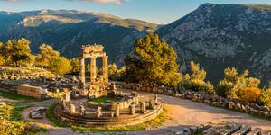 Delphi Athena Sanctuary Wallpaper