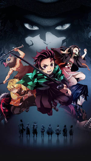 Demon Slayer Corps From Kimetsu No Yaiba! Wallpaper