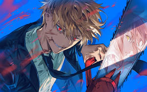 Denji Chainsaw Man Anime Guy Wallpaper