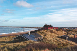 Denmark Beach House In Klitmoller Wallpaper