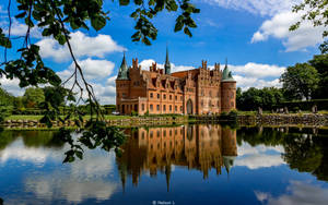 Denmark Egeskov Palace Wallpaper