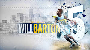 Denver Nuggets Will Barton Digital Cover Wallpaper